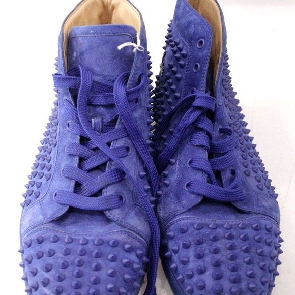 Authentic Christian Louboutin Suede Sneakers. Men\'s Size 46 (12.5 US) main image 8